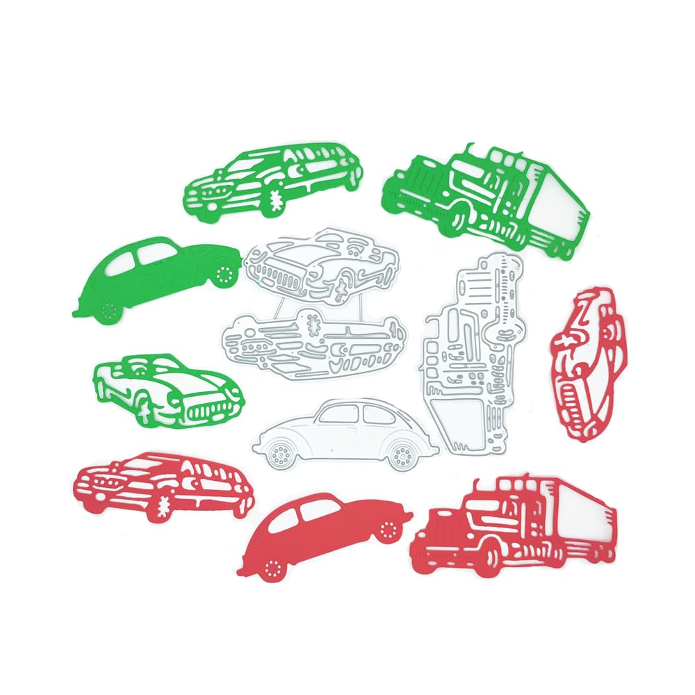 Metal Cars Convertible SUV Die Cuts Cutting Dies Embossing Stencils Template Mould for Card Making Decoration and DIY Scrapbooking Album