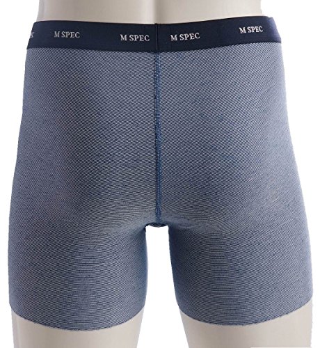 MSPEC Men's Boxer Briefs 3D-Crotch Bandage Stretch Gauze Hem MS-113