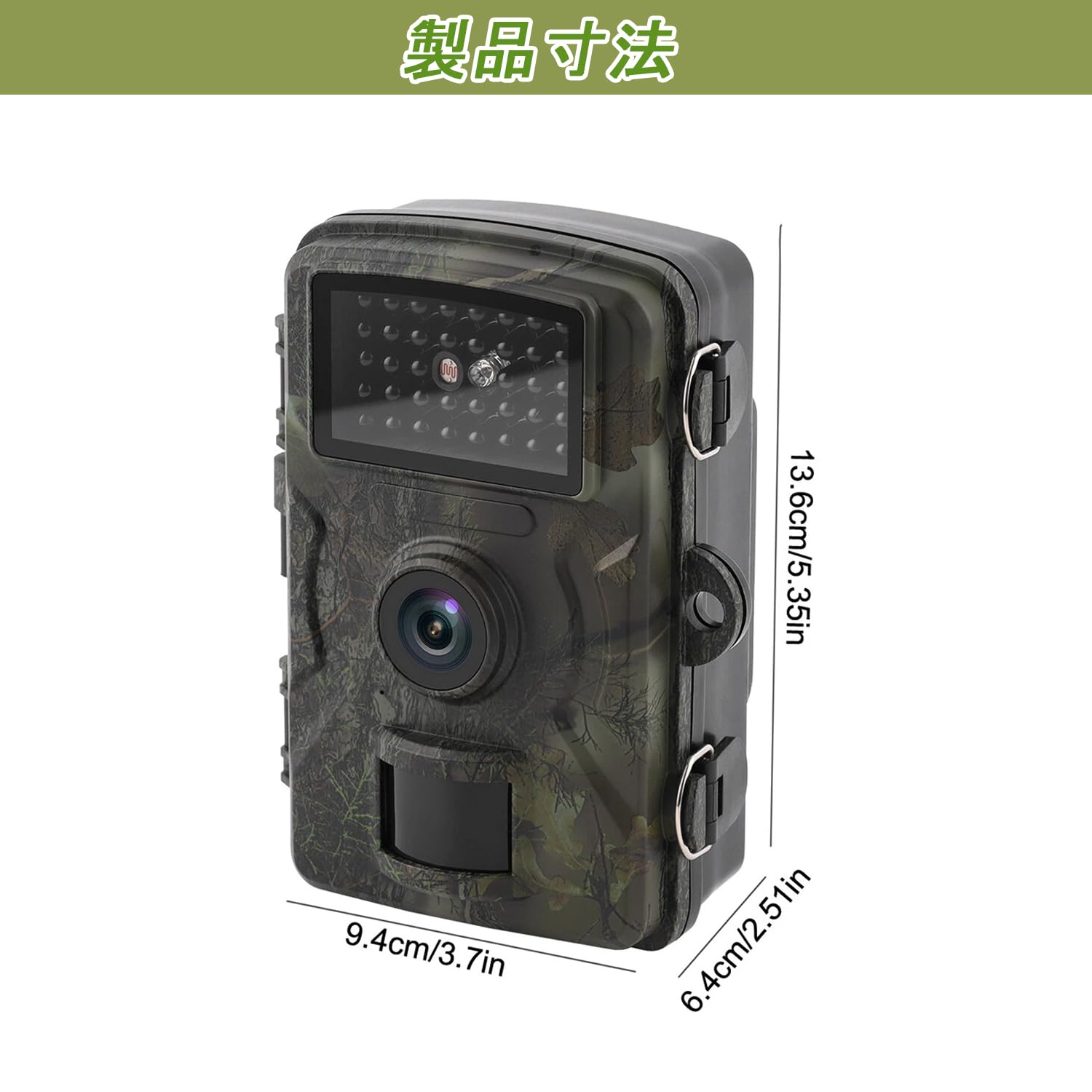 Amazon.co.jp: TigWiss トレイルカメラ 小型 防犯カメラ 野生動物監視