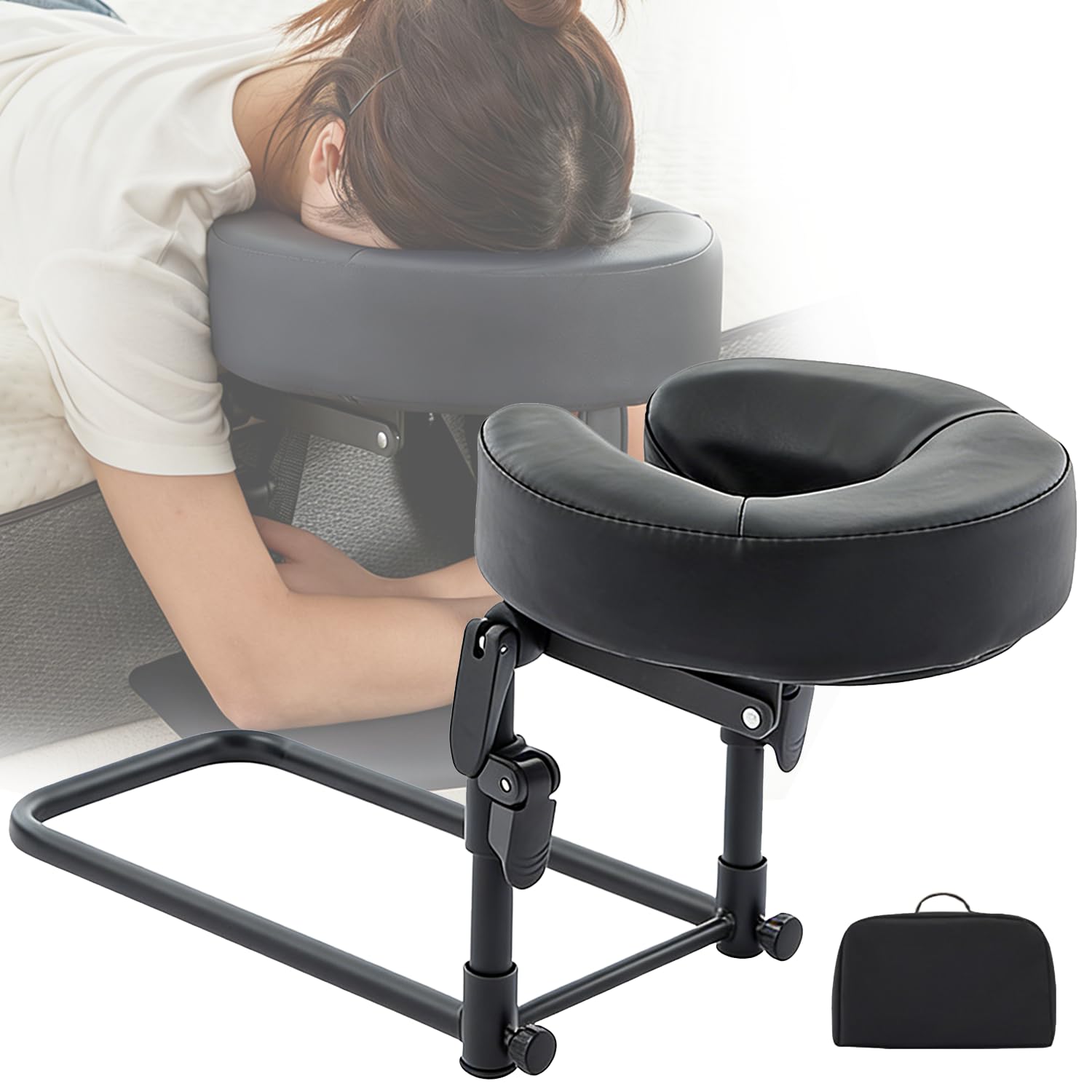 Repose-tête de massage pour lit haut de gamme avec coussin de soutien spa