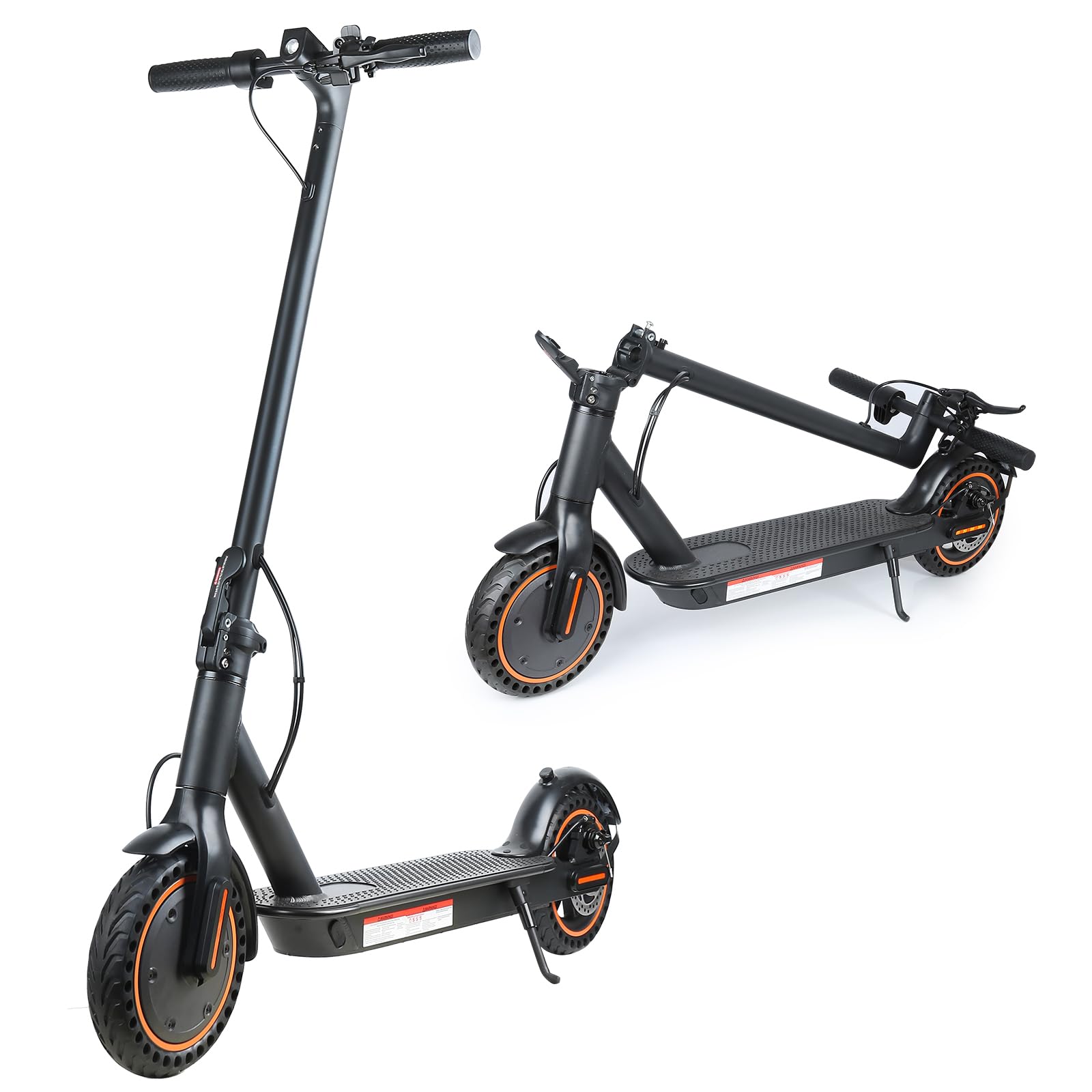 Fast Electric Scooters Portable Folding Commuter E Scooter 19Mph Speed 21 Miles Long Range E Scooter w Double