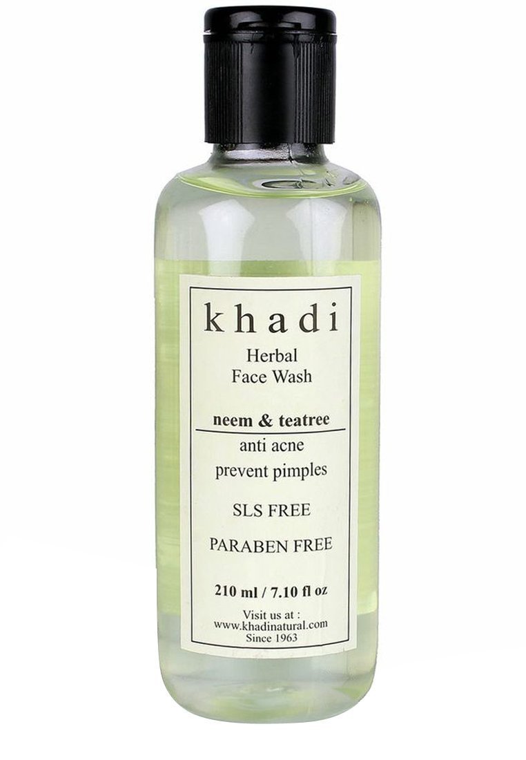 khadi natural neem and tea tree face wash