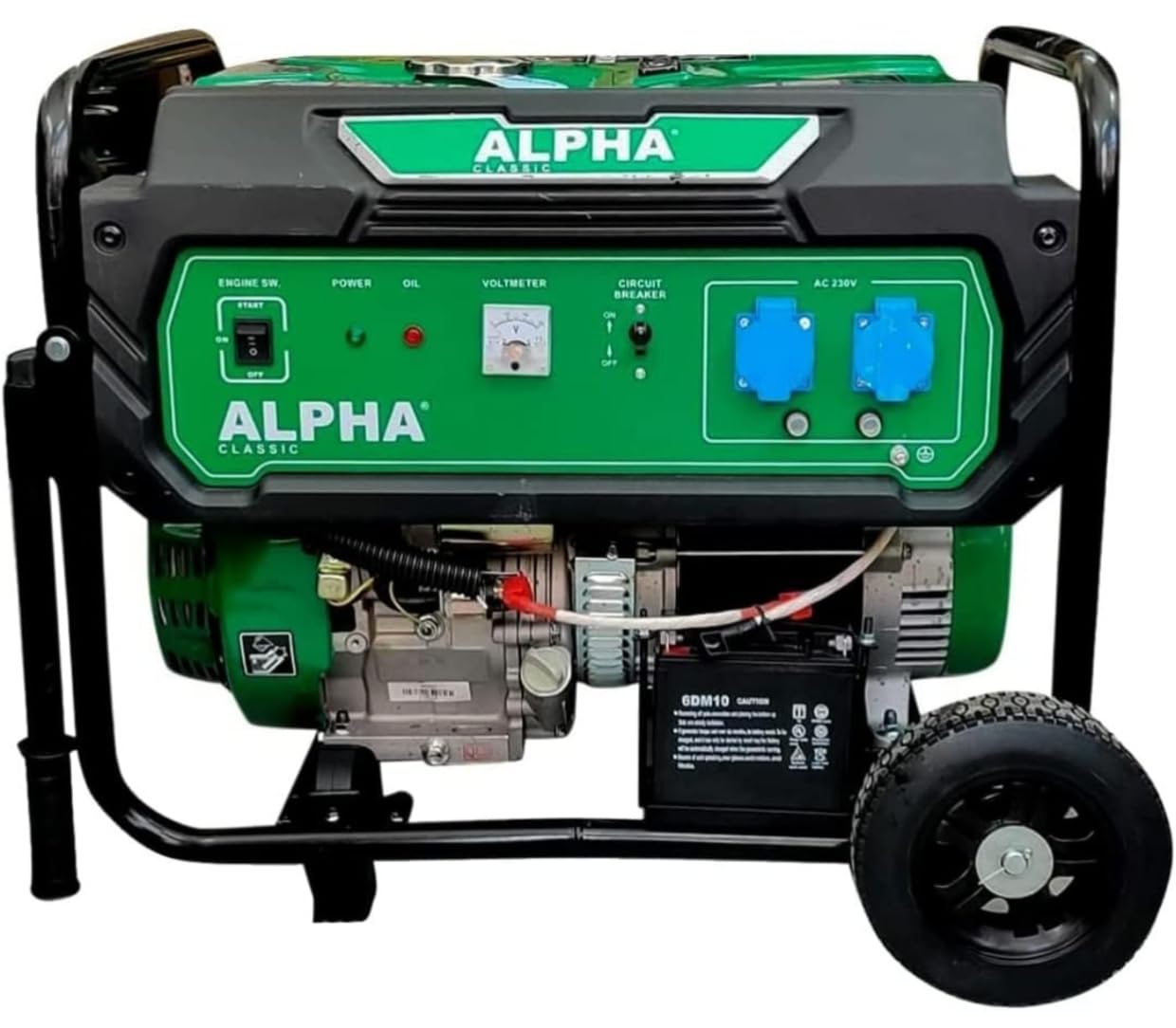 alpha classic a3600 lpg & petrol convertible 2 in 1 generator|3000 watts or 3 kw output| extra mileage for lpg 70% fuel saving| 1 year full warranty