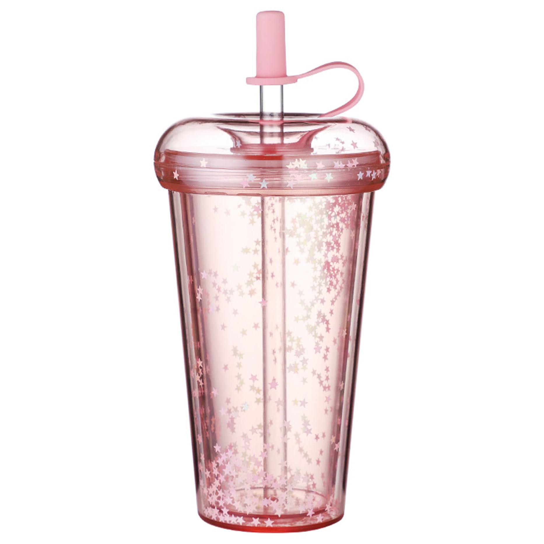 Tasse isolée de 420 ml anti-fuite gobelet à double paroi pour ne plus renverser d'eau