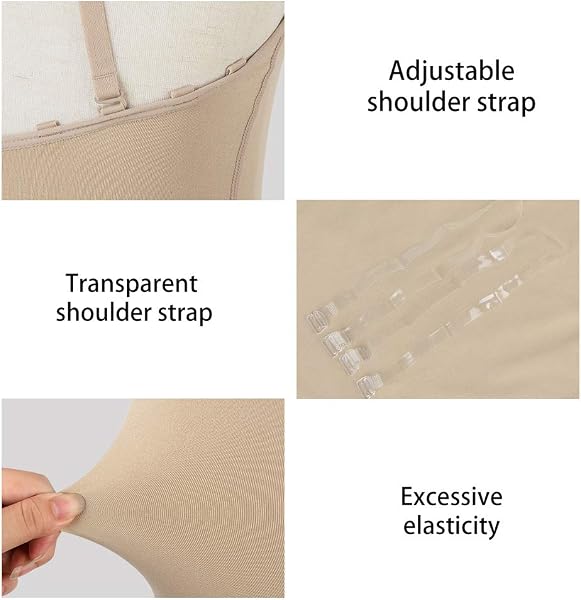 Soudittur Maillot de Danza Clásico Tirantes para Niña Ballet Body Leotardo Ropa Interior de Baile Sin Costuras con Correas Ajustables - 4