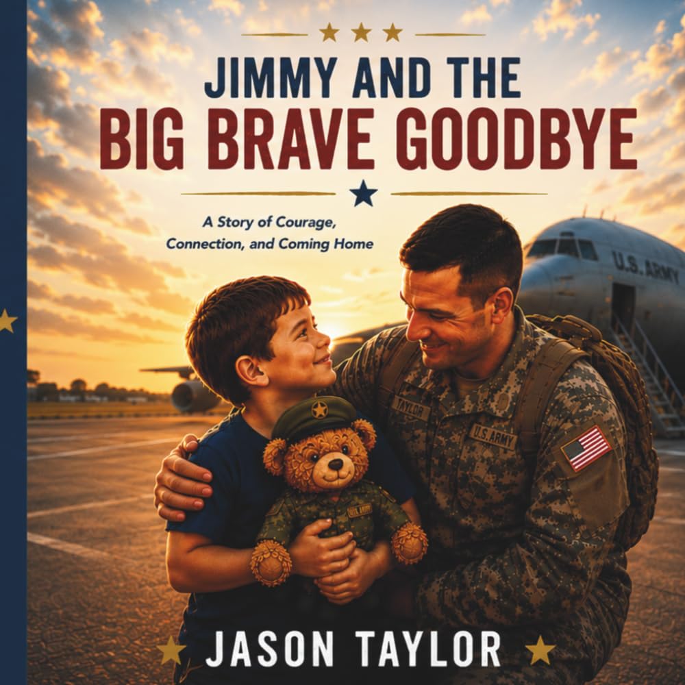 Jimmy and the Big Brave Goodbye: A Children’s Story About Deployment, Courage, and Military Family Love
