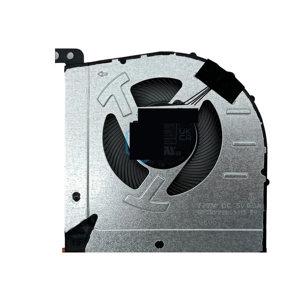 Wentylatory chłodzące procesora GPU do, IdeaPad gier 3-15IAH7, 3-15ARH7, 3-16IAH7 DFS5K221153713 FPKW DC5V, komputerowy, chłodnica VGA(GPU fan)