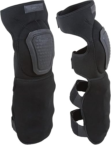 Damascus Gear DNSGB - Rodilleras de neopreno con rodilleras antideslizantes (talla única, negro)