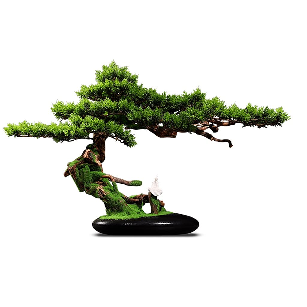 Symulacja drzewa do wnętrz sosna bonsai salon witalna sosna sztuczne drzewo doniczkowe biurko zen sztuczne zielone rośliny dekoracje hotelowe sztuczne drzewo bonsai