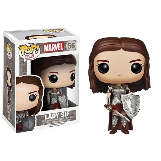 Funko Pop Marvel (Bobble): Lady Sif Action Figure