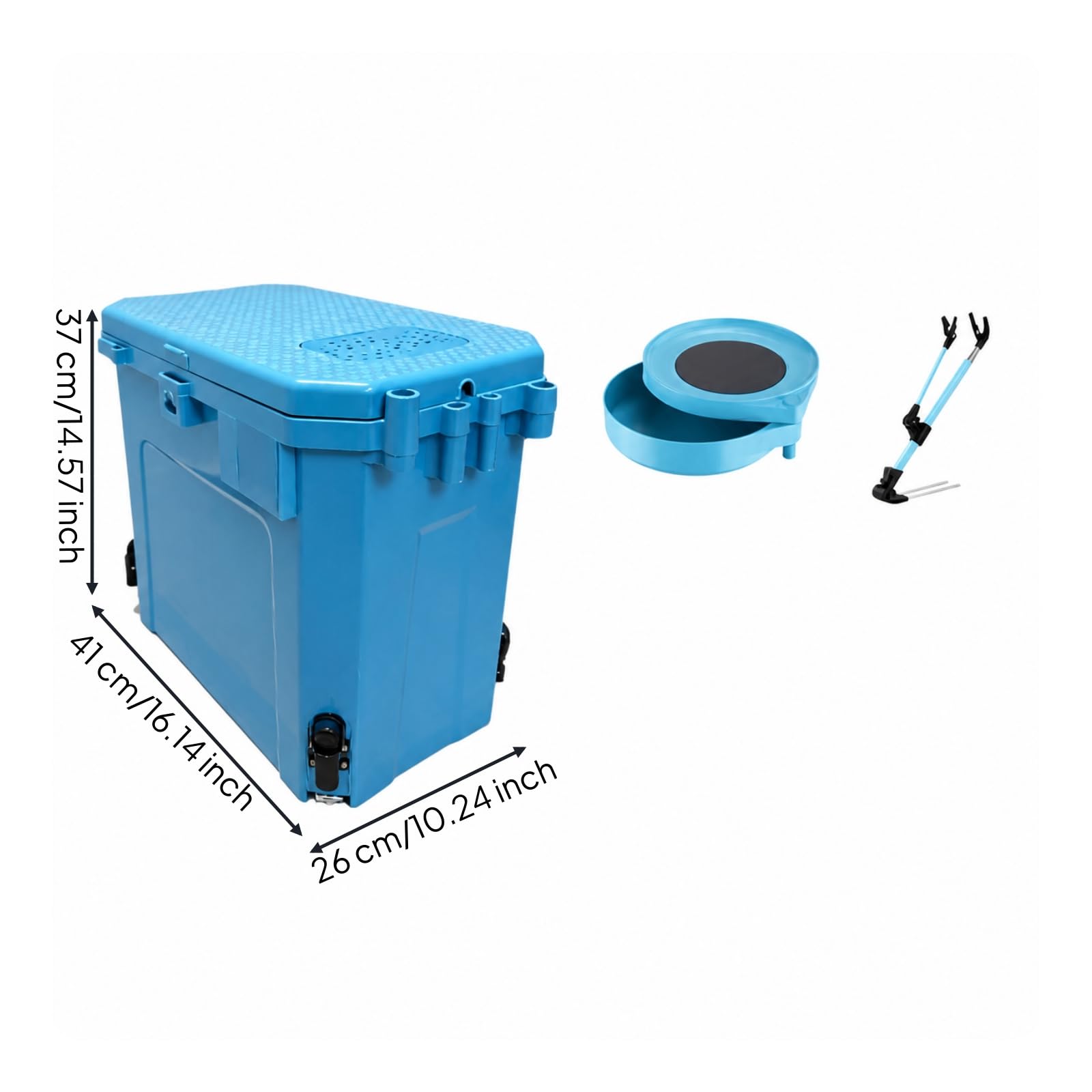 Caja Pesca con Banja para Cebo