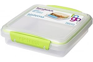 Sistema 450 ml Sandwich Holder with Locking Clips