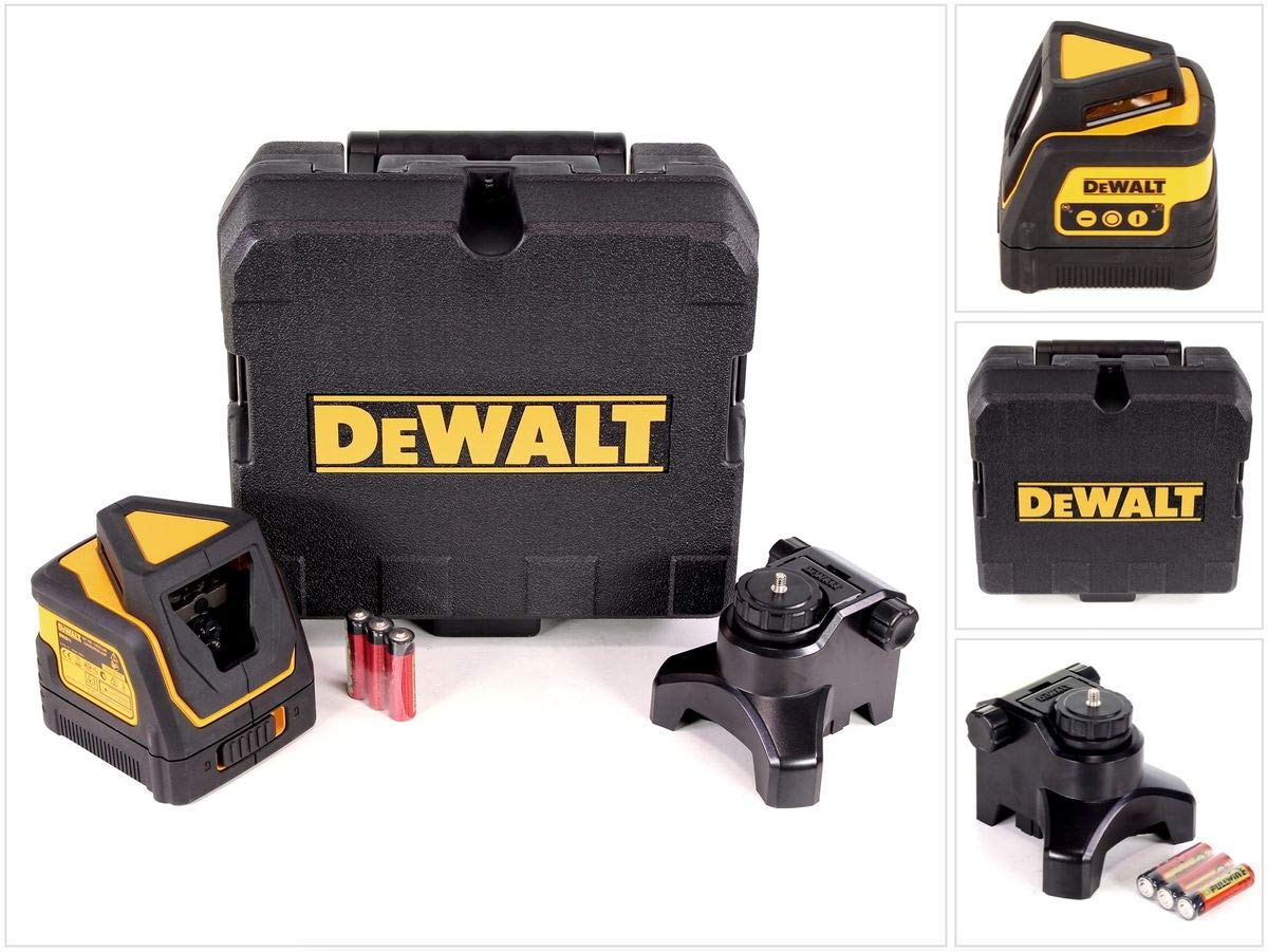 DeWalt - Niveau Laser Rotatif 360° + Faisceau vertical - Jaune - DW0811-XJ