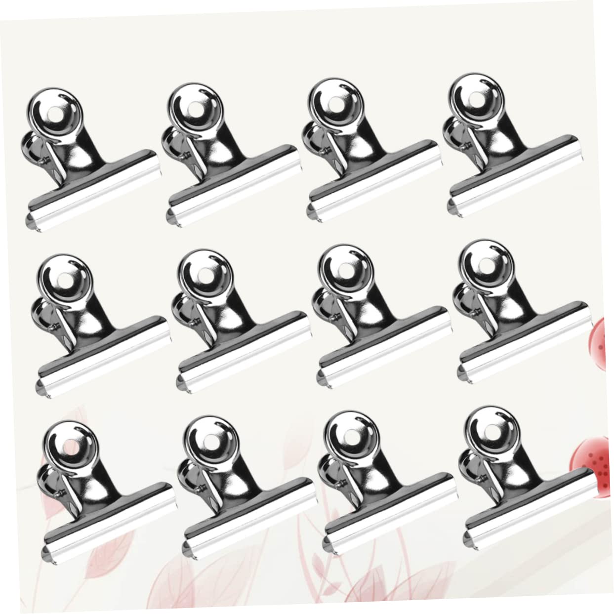 OSALADI 30Pcs Metal Snack Bag Sealing Clips Storage Clamps for Food Office Home Use Airtight Closure for Chips Bread More