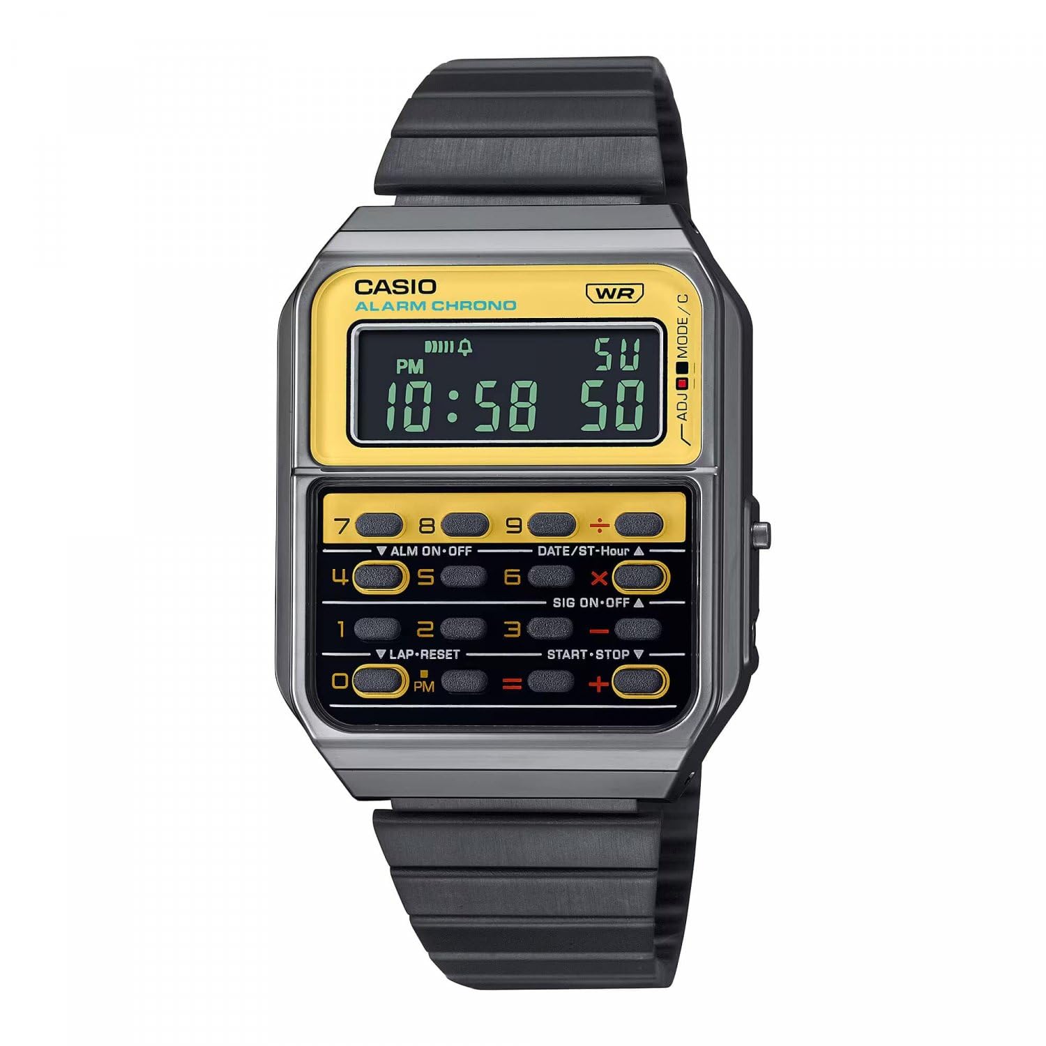Casio VINTAGE EDGY CA-500WEGG-9BEF Orologio digitale da uomo Con allarme