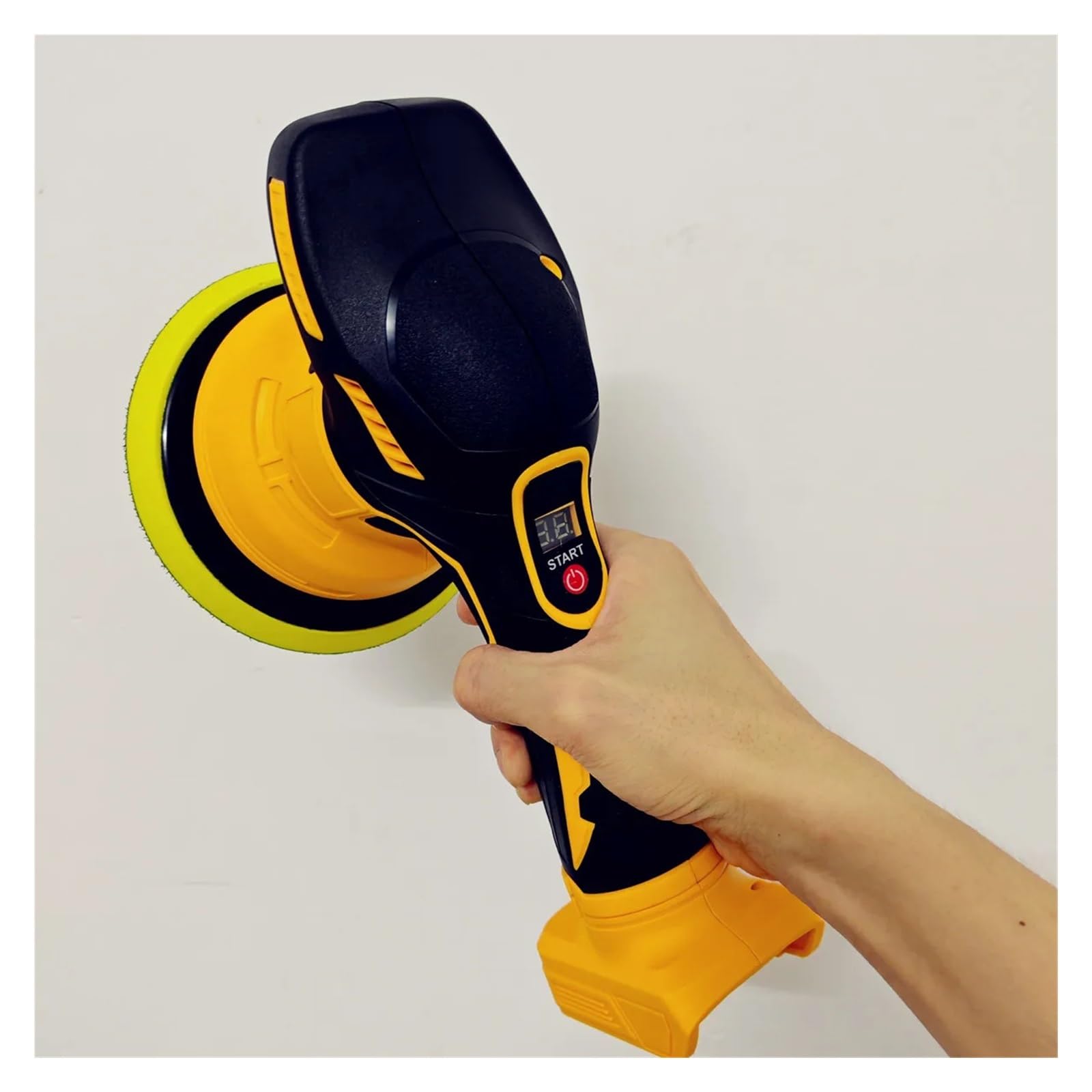 Lucidatrice per Auto Senza Fili per Batteria da 20 V, lucidatrice orbitale a 8 Marce, lucidatrice per Auto Senza Fili, ceretta, levigatura, sigillatura, Smalto, Utensili elettrici per Auto, Barche, l