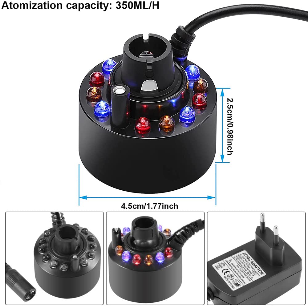 Nebulizzatore ad ultrasuoni, mini generatore di nebbia