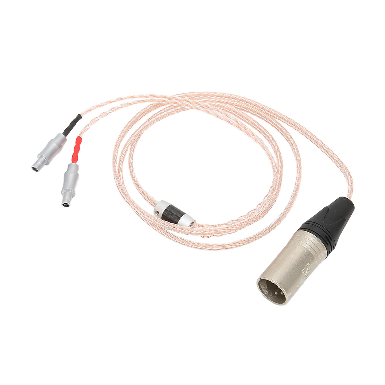Cable HiFi Balanceado XLR Macho de 4 Pines para HD800 HD800S HD820, Calidad de Sonido Superior para Audiófilos, Cable de 3.9 Pies para Auriculares de Alta Gama