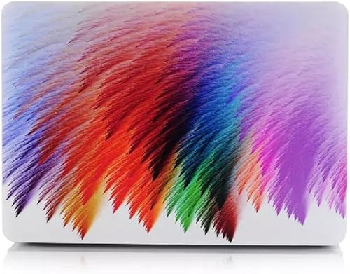 Miniatura 10 de Se7enline Funda compatible con MacBook Pro A1278 de 13 pulgadas con CD-ROM 201020112012, diseño de moda, carcasa rígida protectora y teclado y