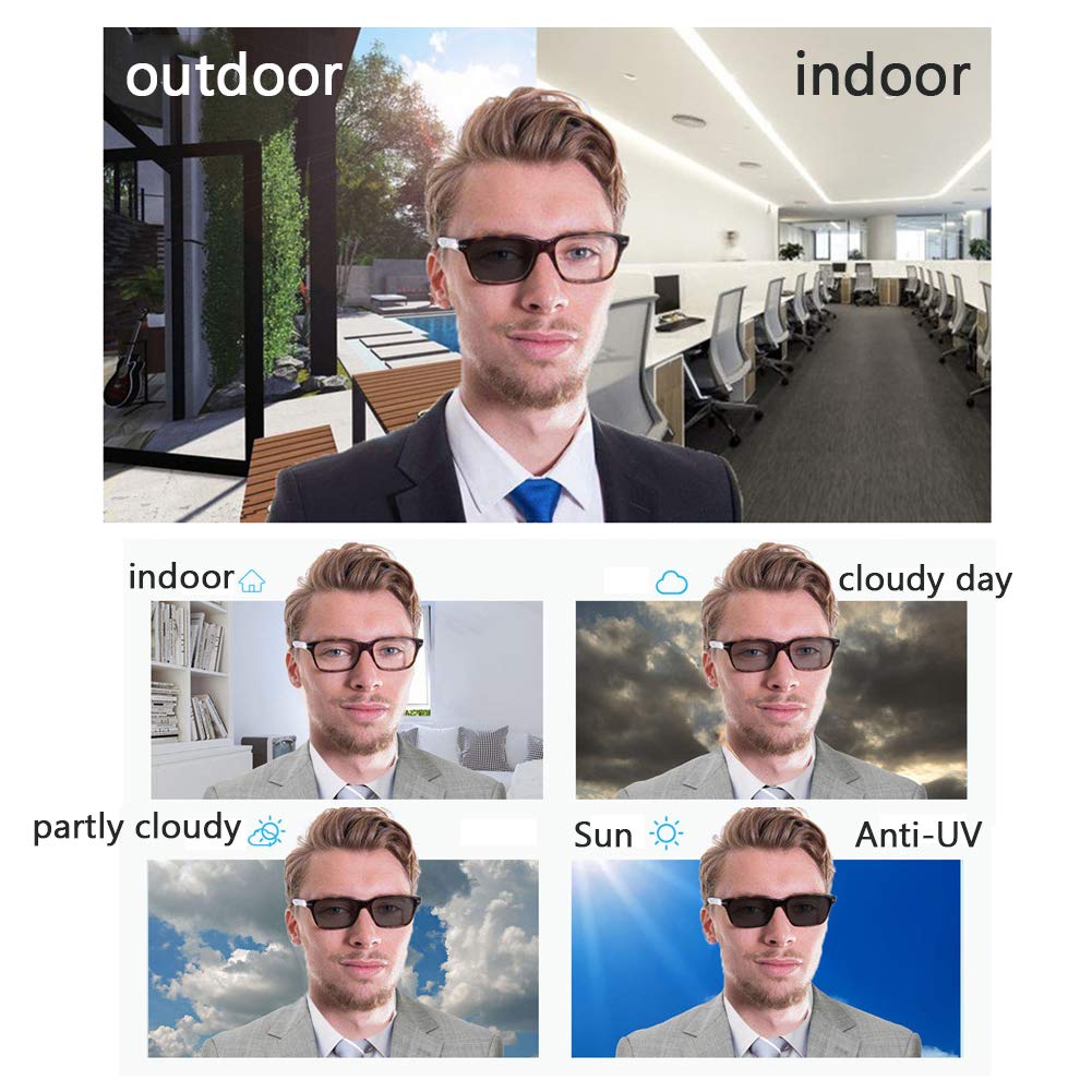 Okulary do czytania unisex z połową felgą, kieszonkowy czytnik metalowa ramka z etui okulary przeciwsłoneczne Uv400