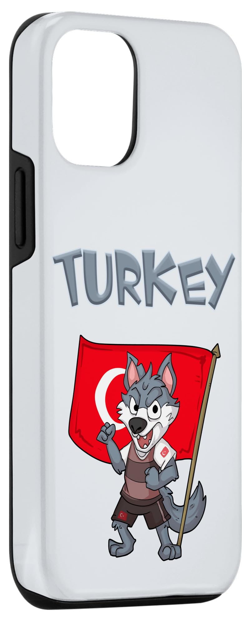 iPhone 15 Turkish Fans / Turkey Wolf Case - Image 3