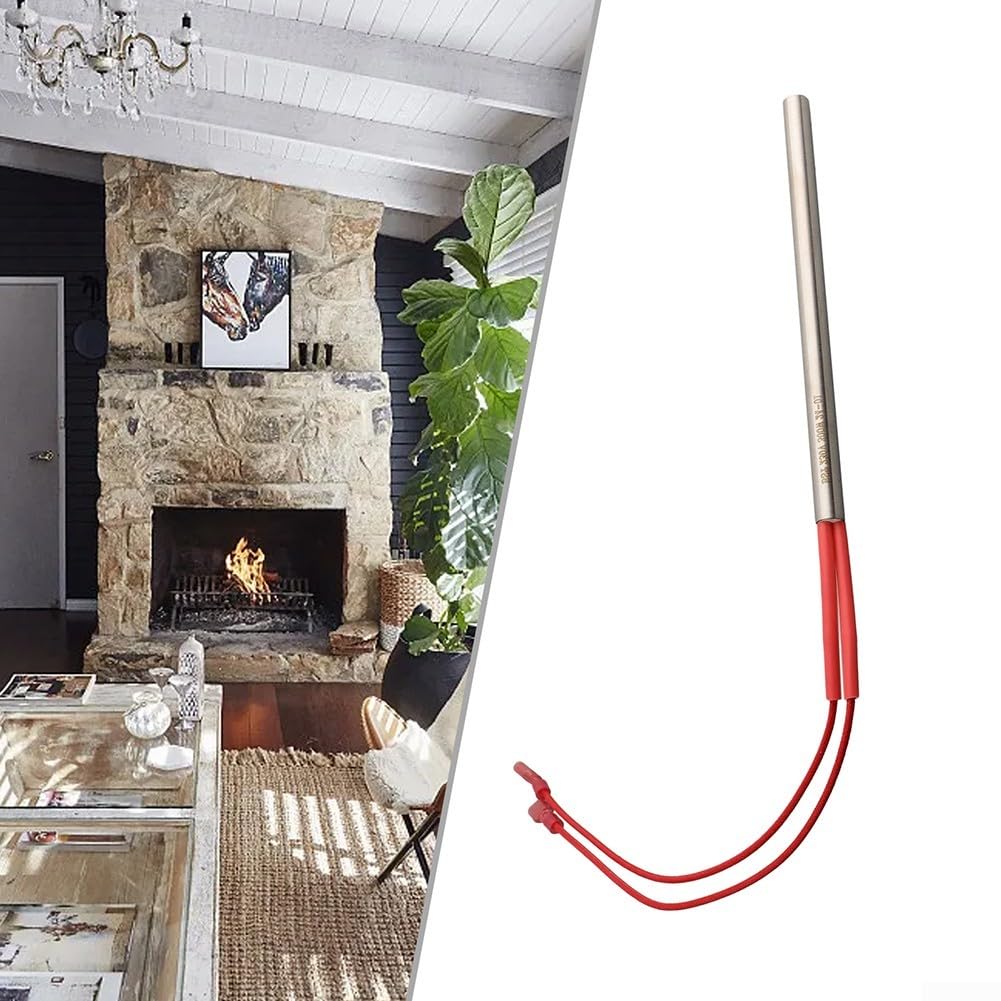 Kit de encendido brillante para estufas de pellets Nemaxx P6, P9 y P12 para combustión eficiente de pellets en estufas, 230 V/300 W, longitud 150 mm