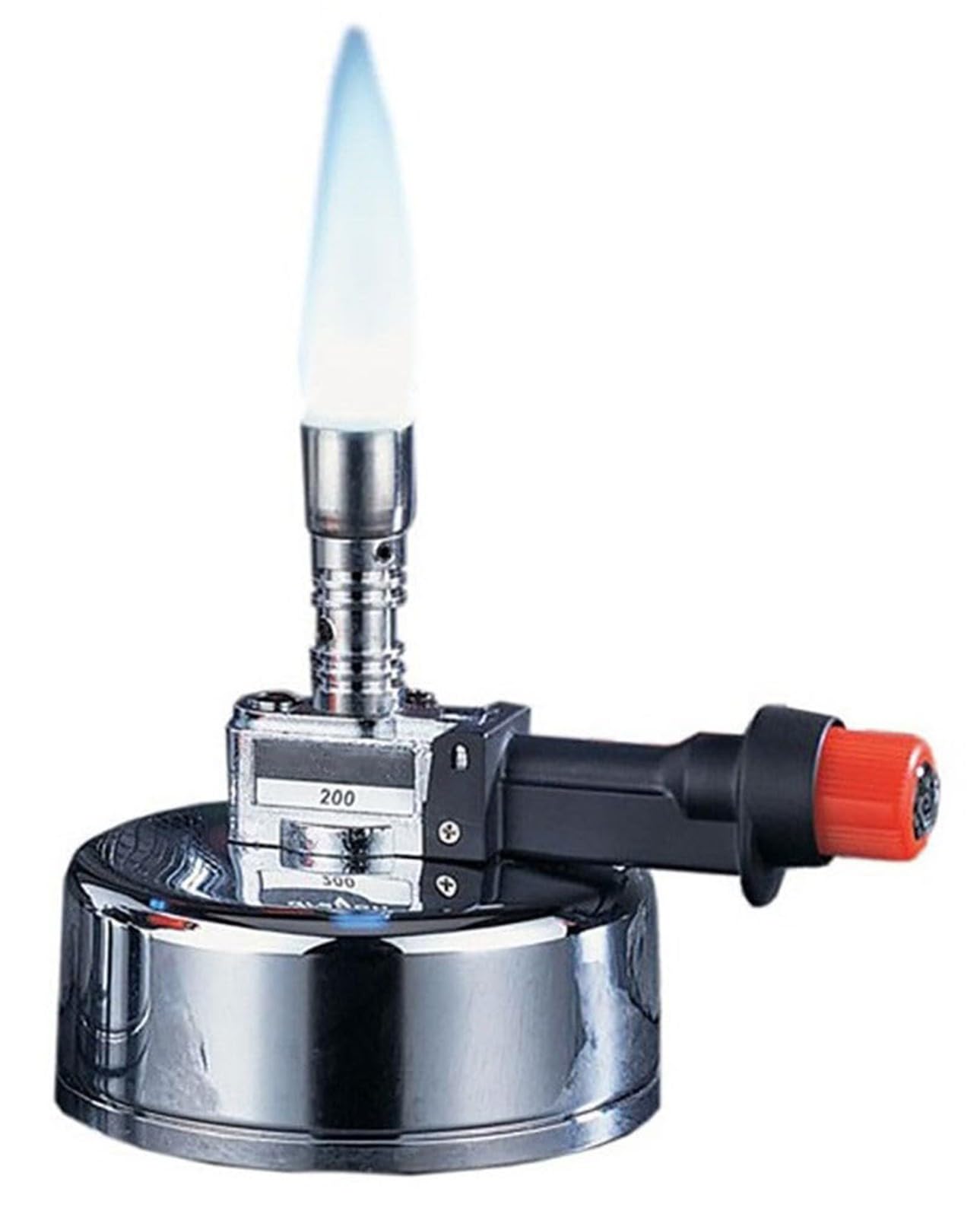 Mechero Bunsen De Laboratorio, Mechero Bunsen Portátil, Quemador De Gas, Tamaño De Llama Ajustable, Temperatura Máxima 1300 ℃, para Laboratorios, Medicina