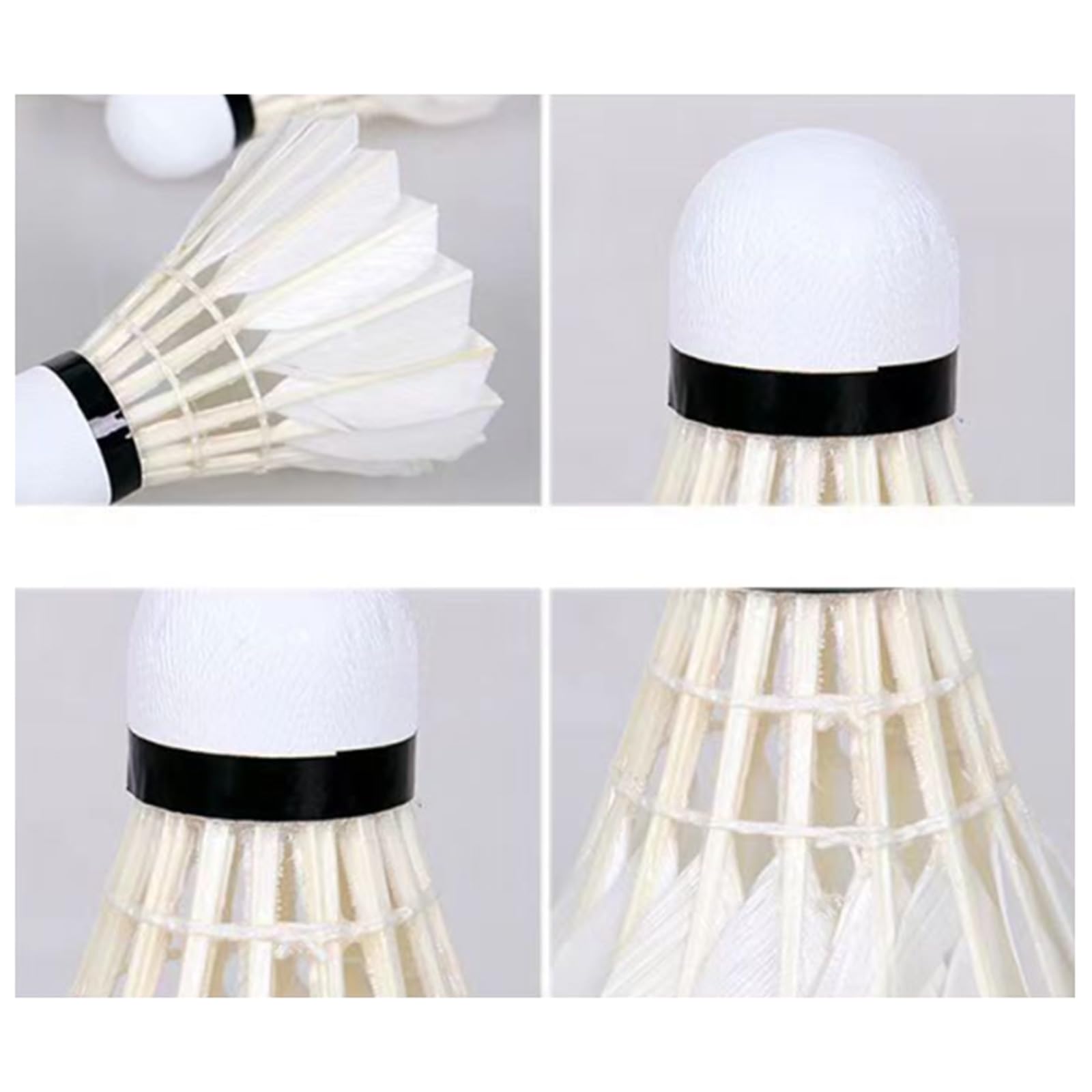 6 pcs Training Exercise Nylon Shuttlecocks Badmint... – Vicedeal