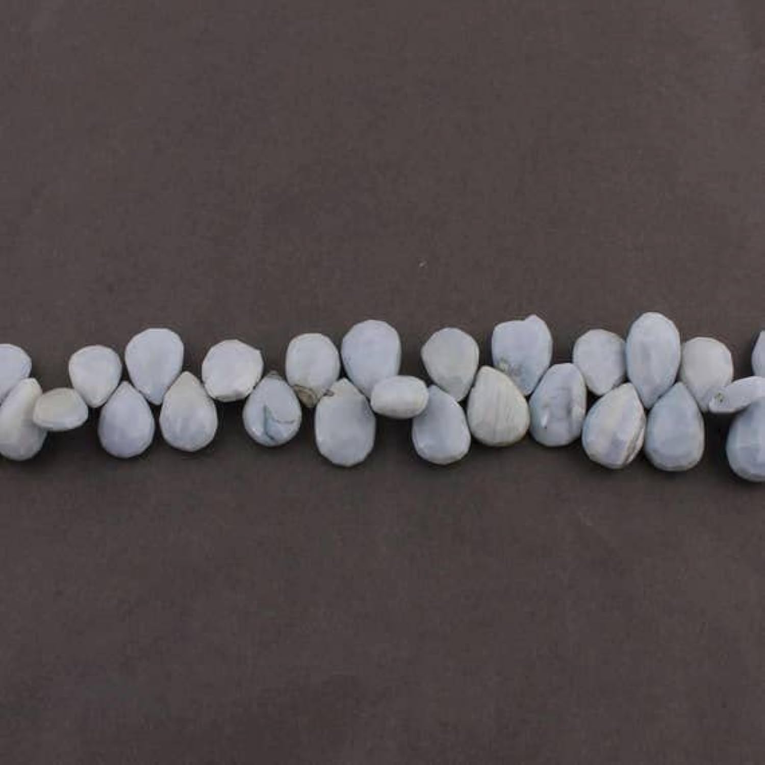 Opale boulder facettée poire perles naturelles 13mm-19mm pour création collier