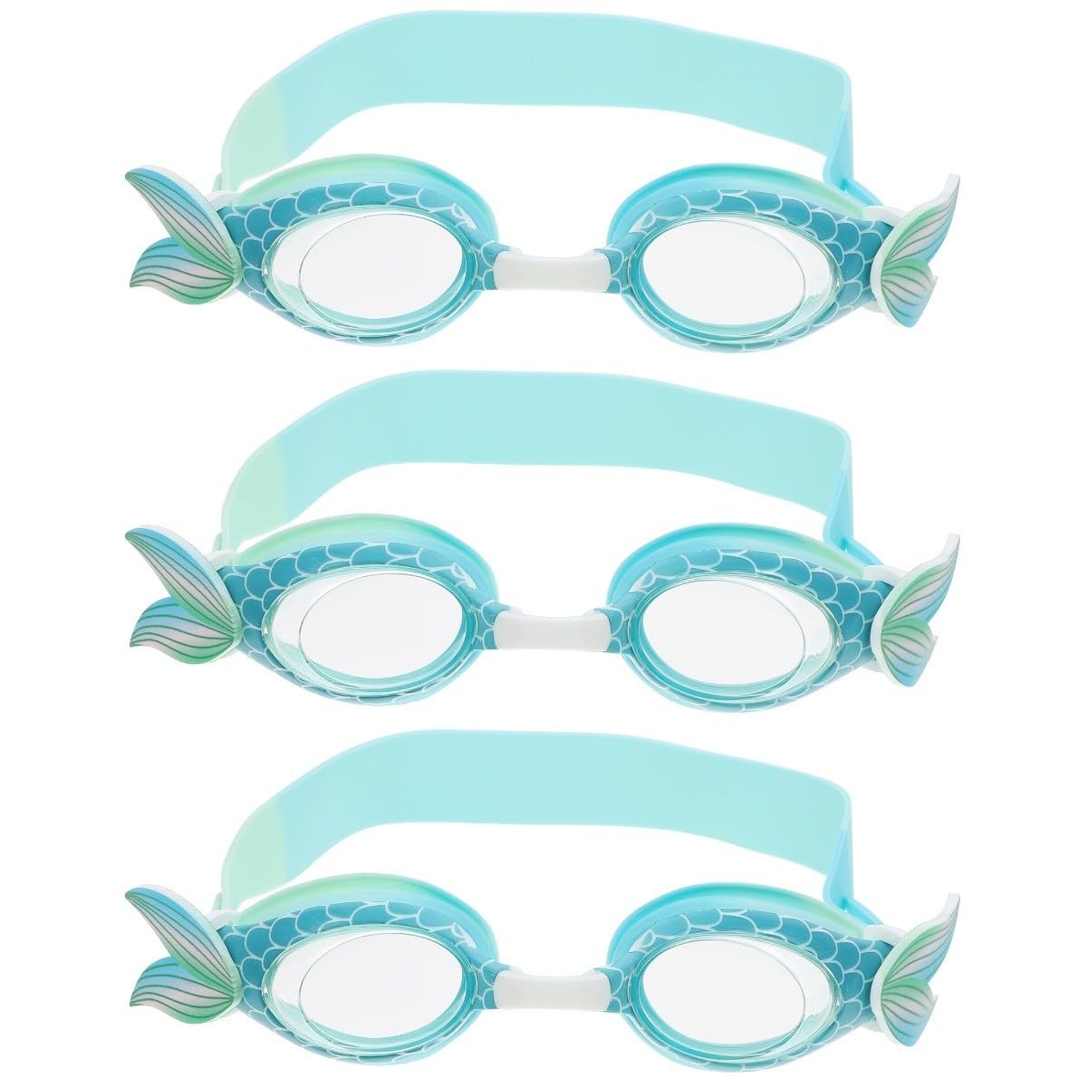 HANABASS gafas de natación para niños disfraces de niñas ropa de niños vestidos de niño vestido para niños chica gafas natación niño gafas de natación niños gafas de niños PC Blue