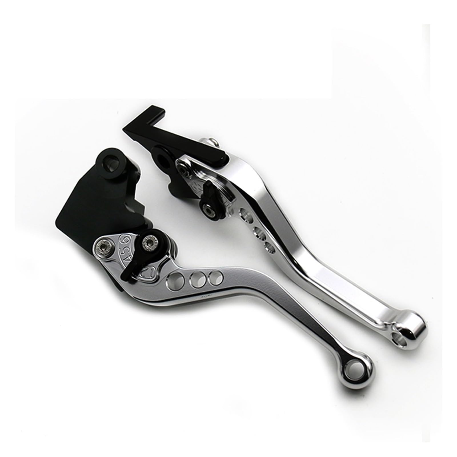 NingRuiBhd Brake Levers Clutch Lever for CBR400RR for CB400 for VTEC for CB400F for CB-1 for CB400SF for VFR400 for NC30 Motorcycle Brake Clutch Levers Handle(Short Silver)