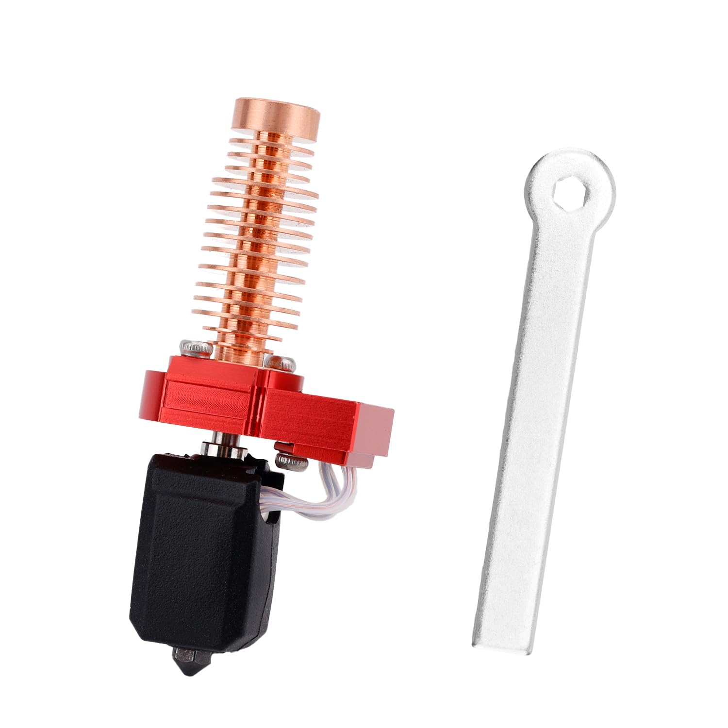 Ceramic Hotend Kit for Flashforge Adventurer 5M/5M Pro, High Temperature Resistance Hotend Kit with Wrench for Flashforge 3D Printer-image-47