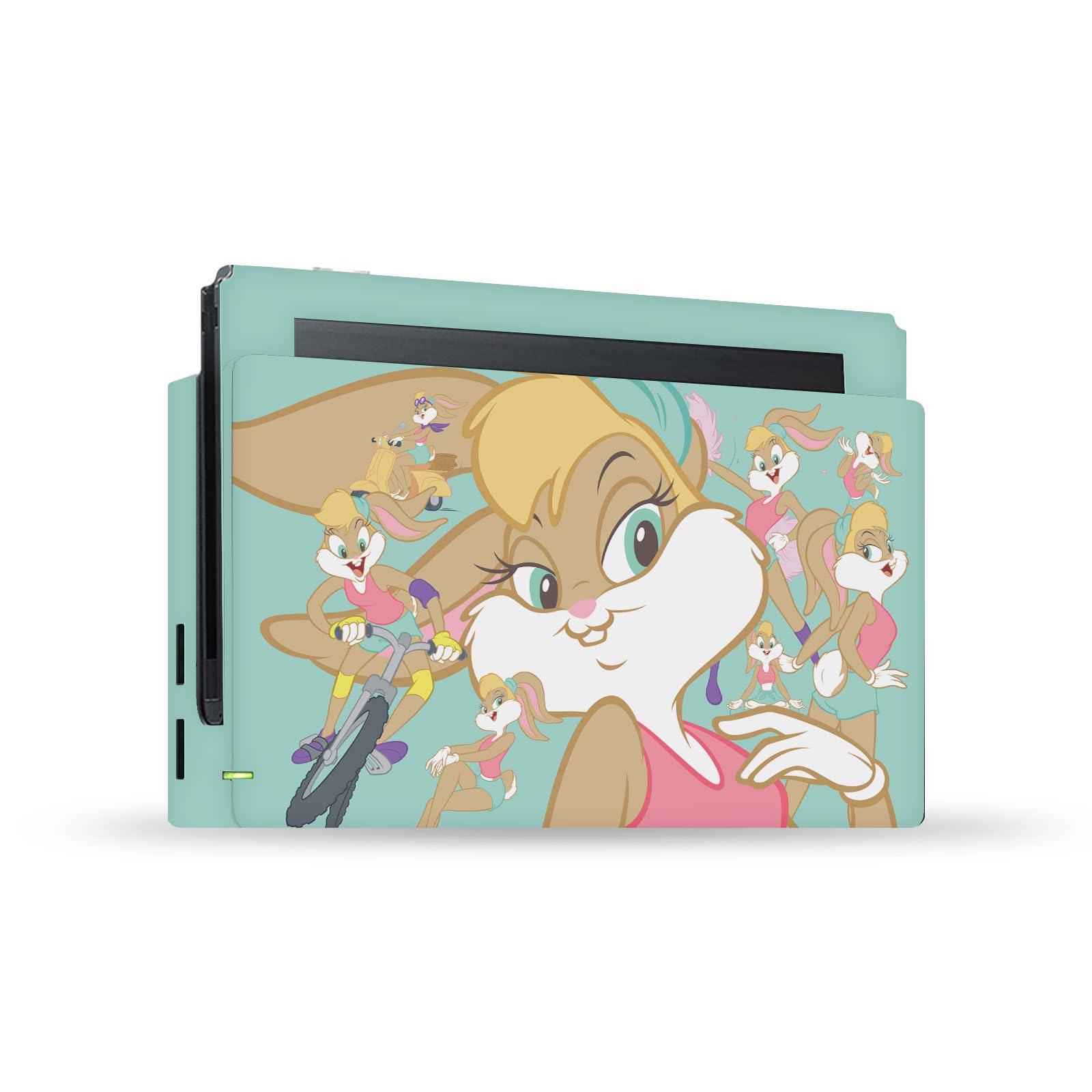 Head Case Designs sous Licence Officielle Looney Tunes Lola Bunny Graphiques Et Personnages Vinyle Autocollant De Jeu Peau Autocollant Couverture Compatible avec Nintendo Switch Console & Dock