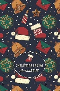 Christmas Saving Challenge: 6 * 9 Budgeting Book Planner (Organizer / Log / Tracker / Worksheets / Notebook) ~ Help To Save Your Money and Write In Holiday Ideas