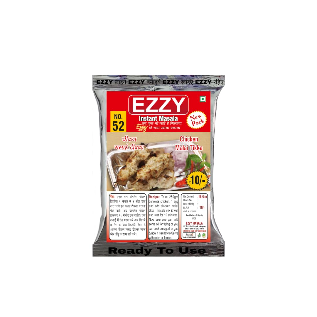 EZZY MASALA Chicken Malai Tikka Masala 18Gm (Pack of 10) (B0D4VPZ3R1) Amazon Price History, Amazon Price Tracker