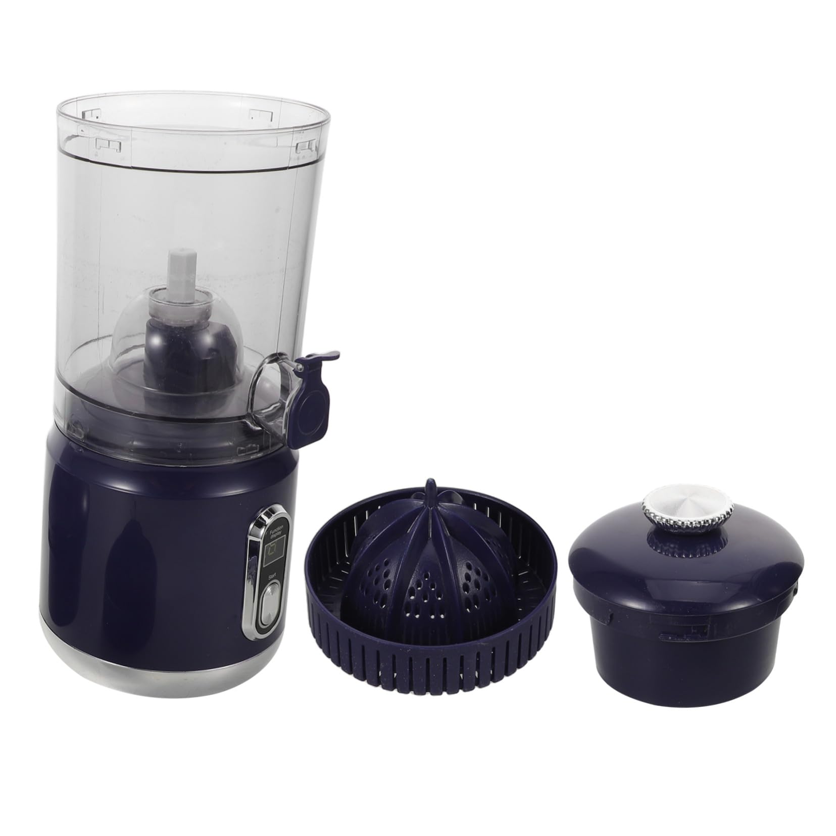 GALPADA Spremiagrumi Portatile Elettrico da 600ml con Separatore di Polpa in Plastica Compatto e Leggero per Picnic All'aperto e Viaggio con Apertura 110 Mm e Potenza 45w