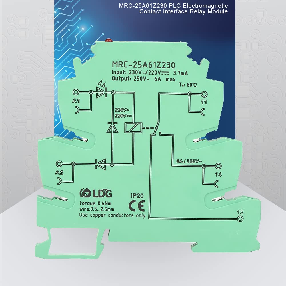 Morsetti Fissi Per Relè A Stato Solido - 4 Pezzi | Guida DIN 35mm | Acciaio Inox - Foto 2