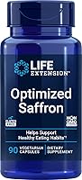 Vista 1 de Life Extension Extracto de azafrán optimizado con Satiereal, 90 cápsulas vegetarianas