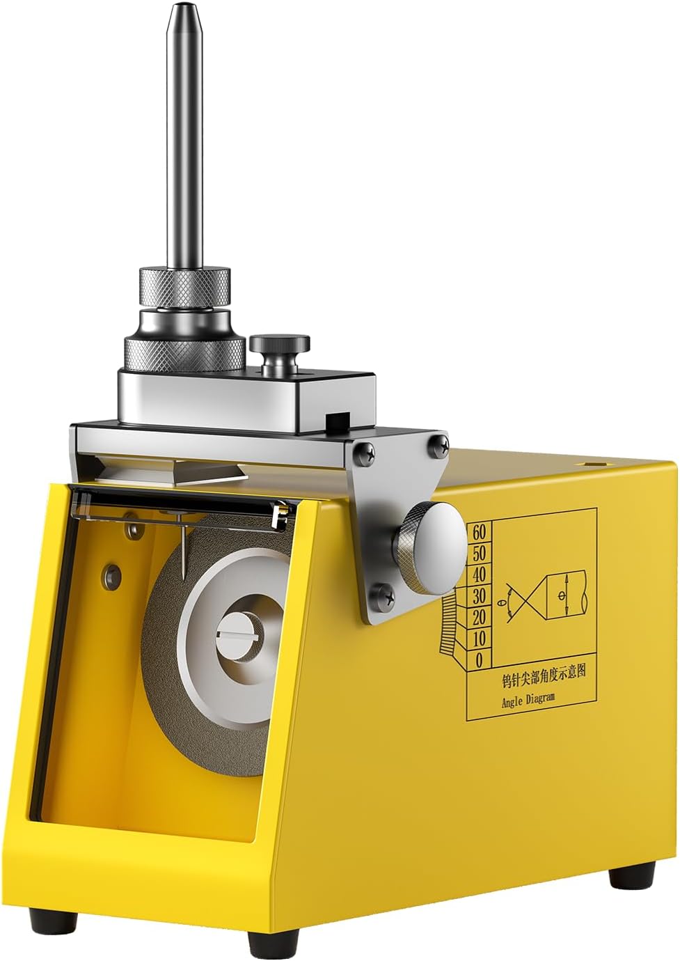 MRCM Tungsten Electrode Sharpener Grinder For TIG welding, Grinding range: Φ1.6mm - Φ5mm,0-60° angle adjustment,