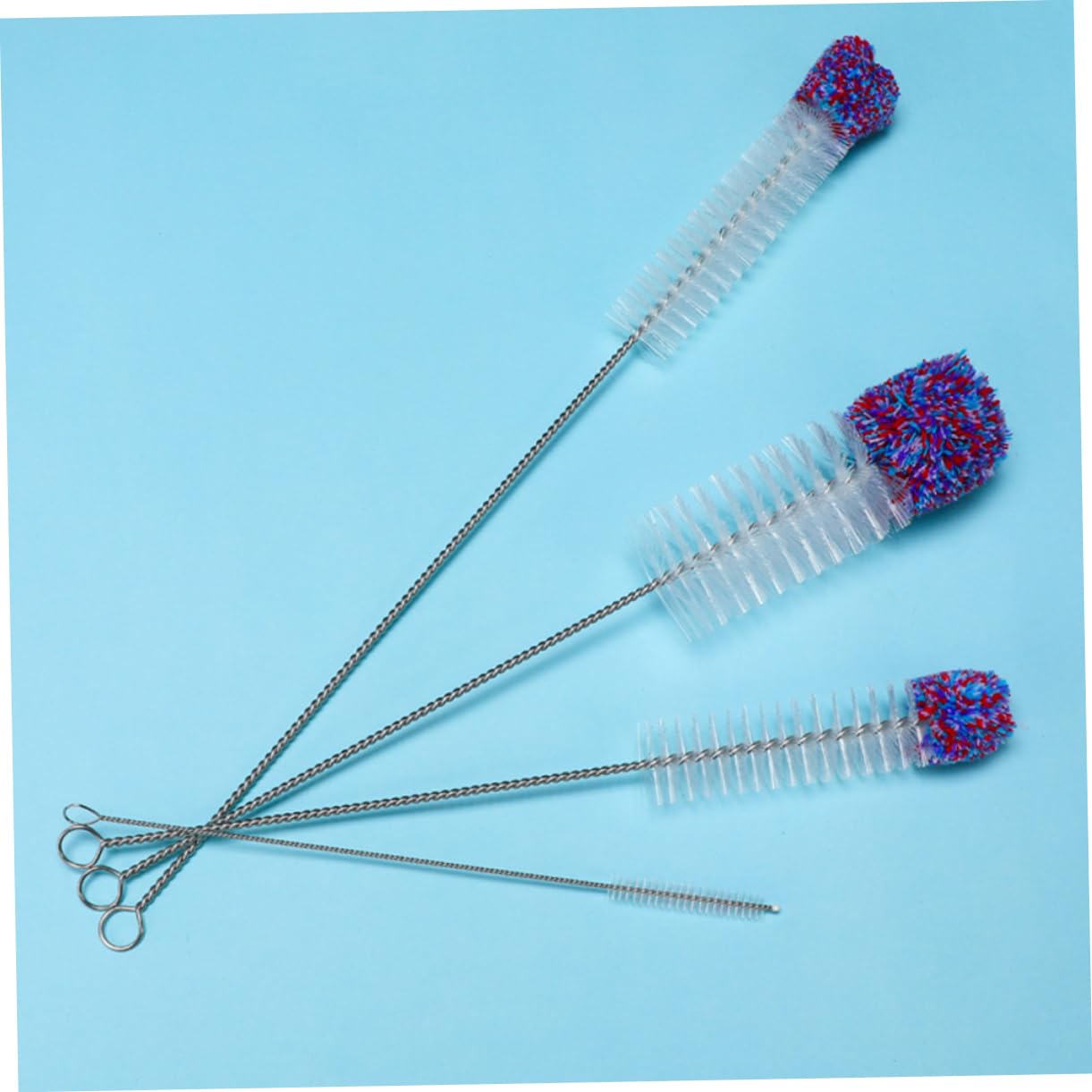 Didiseaon 4pcs Multifunction Cleaning Brush Bottle Brush Cleaning Brush Multi Functional Cleaning Brush Bottle Cleaning Brush Purple