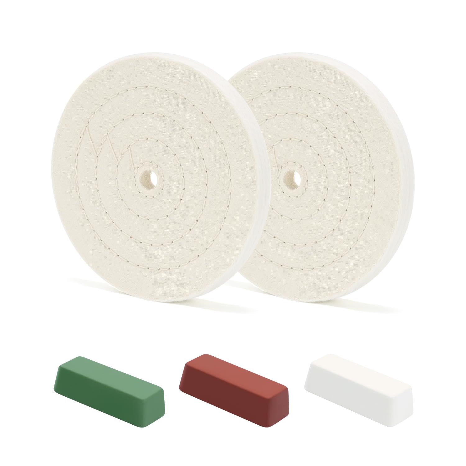 SCOTTCHEN Buffing Wheels - Variety of Grits for Bench Grinder -13