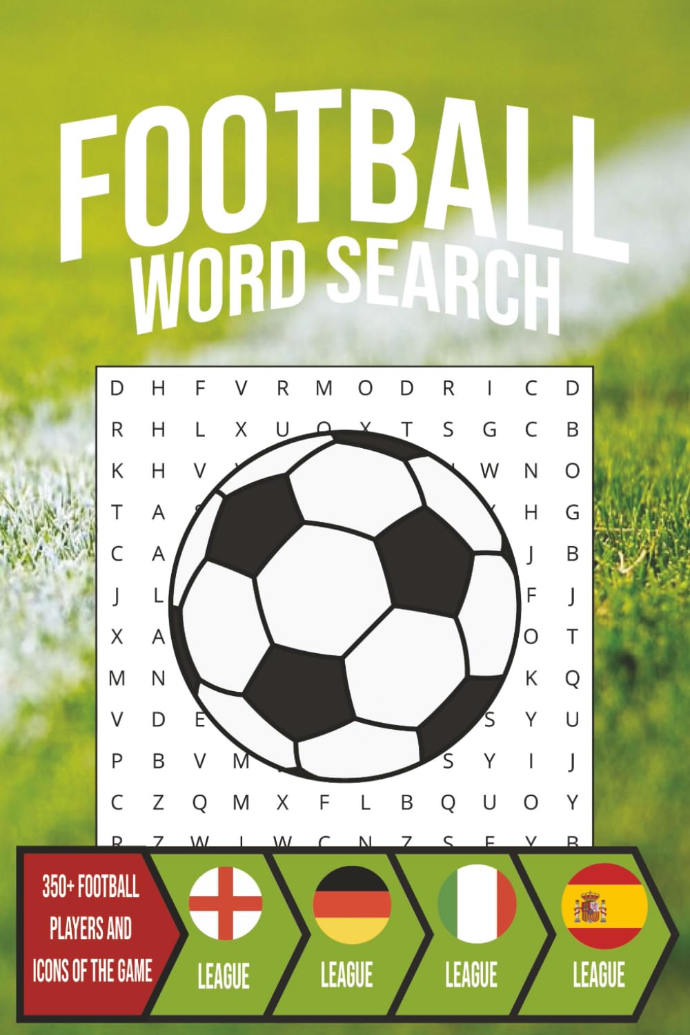 Football Word Search Book: Football Word Search Book | Ultimate Puzzle Challenge | 6x9 Inches, 110 Pages | 50+ Puzzles | Solutions Included