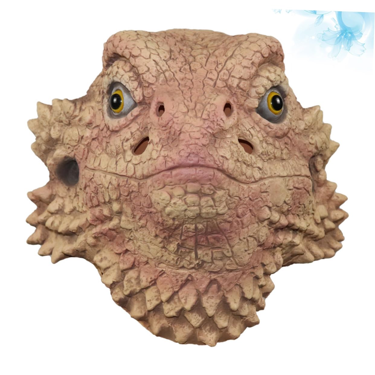 Abaodam 1 Pezzo Di Maschera Da Lucertola Per Halloween Costume Di Scena A Forma Di Animale Realistico Per Feste Al Bar
