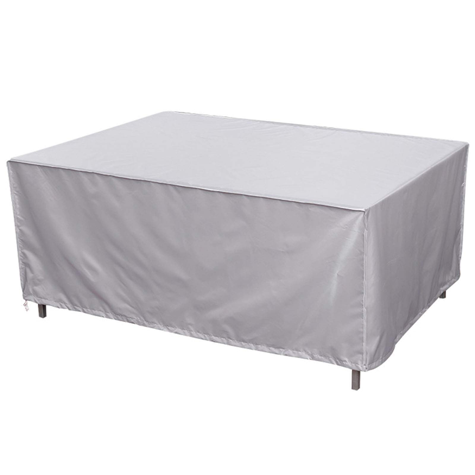 Fodera per mobili da Giardino 127x127x67cm, Fodere per mobili da Esterno Rettangolare Impermeabile, Impermeabile, Antivento, Anti-UV, Fodere per mobili da Esterno in Tessuto Oxford
