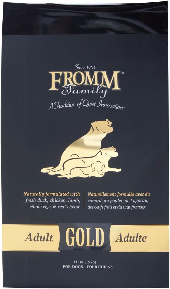 Fromm Family Foods 727520 Gold Nutritionals Adult 33 Lb Dry Dog Food (1 Pack), One Size