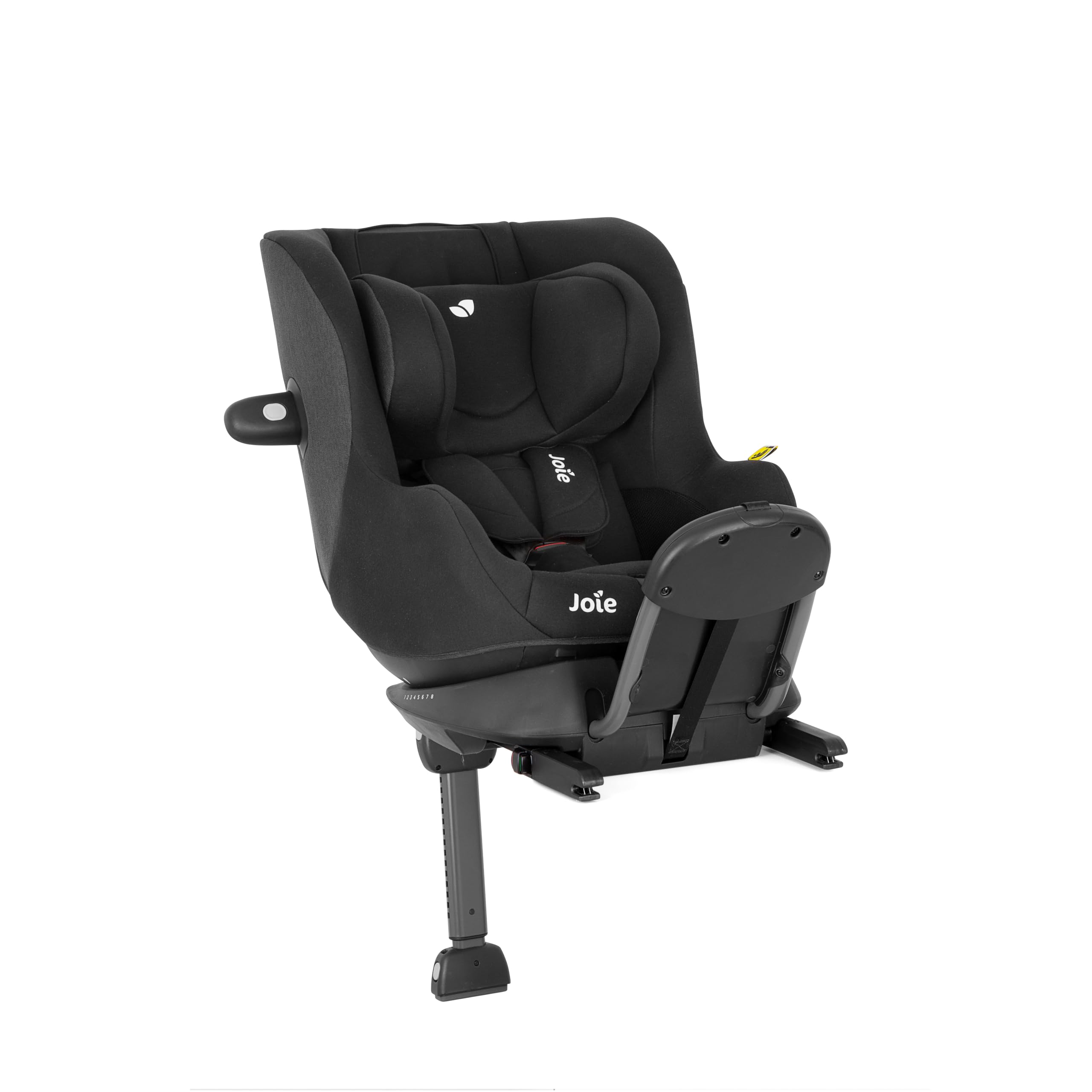 Joie i-Soren™ 2 R129 Reboarder, 61–125 cm (6 Mon.–7 Jahre), Raven | Rückwärtsgerichtet bis 7 Jahre, 157° Neigung, ISOFIX mit Stützbein, Guard Surround Safety Pod für extra Schutz.