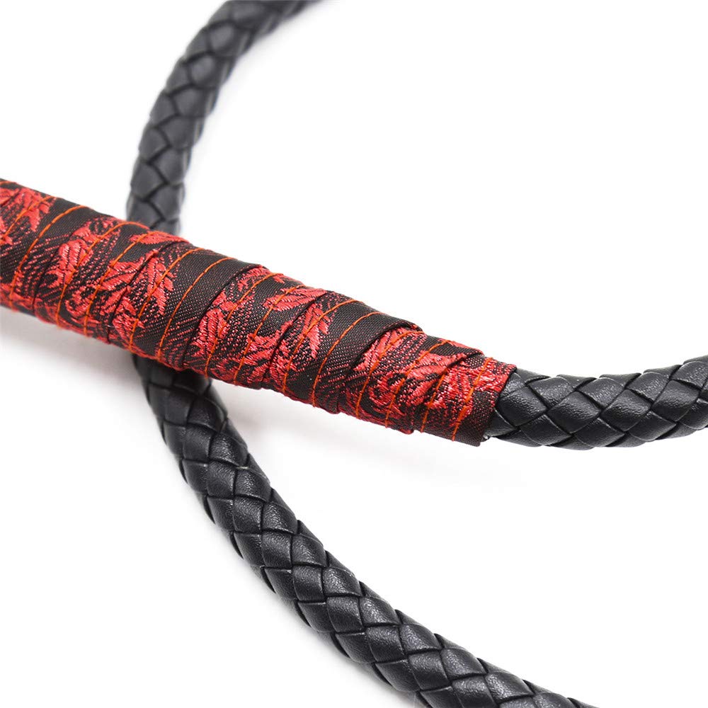Nuovo fulmine antica di gland, frusta di gioco, frusta di corda rossa, frusta della regina di cosplay