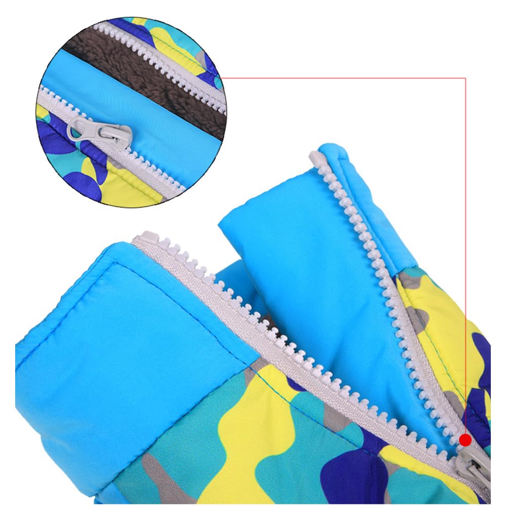 Giacca Invernale Calda Per Cani Da Compagnia Abbigliamento Impermeabile Per Cani Per Cani Di Taglia Piccola E Media Cappotto Per Cuccioli Chihuahua Bulldog Francese Abbigliamento Schnauzer,C,3X