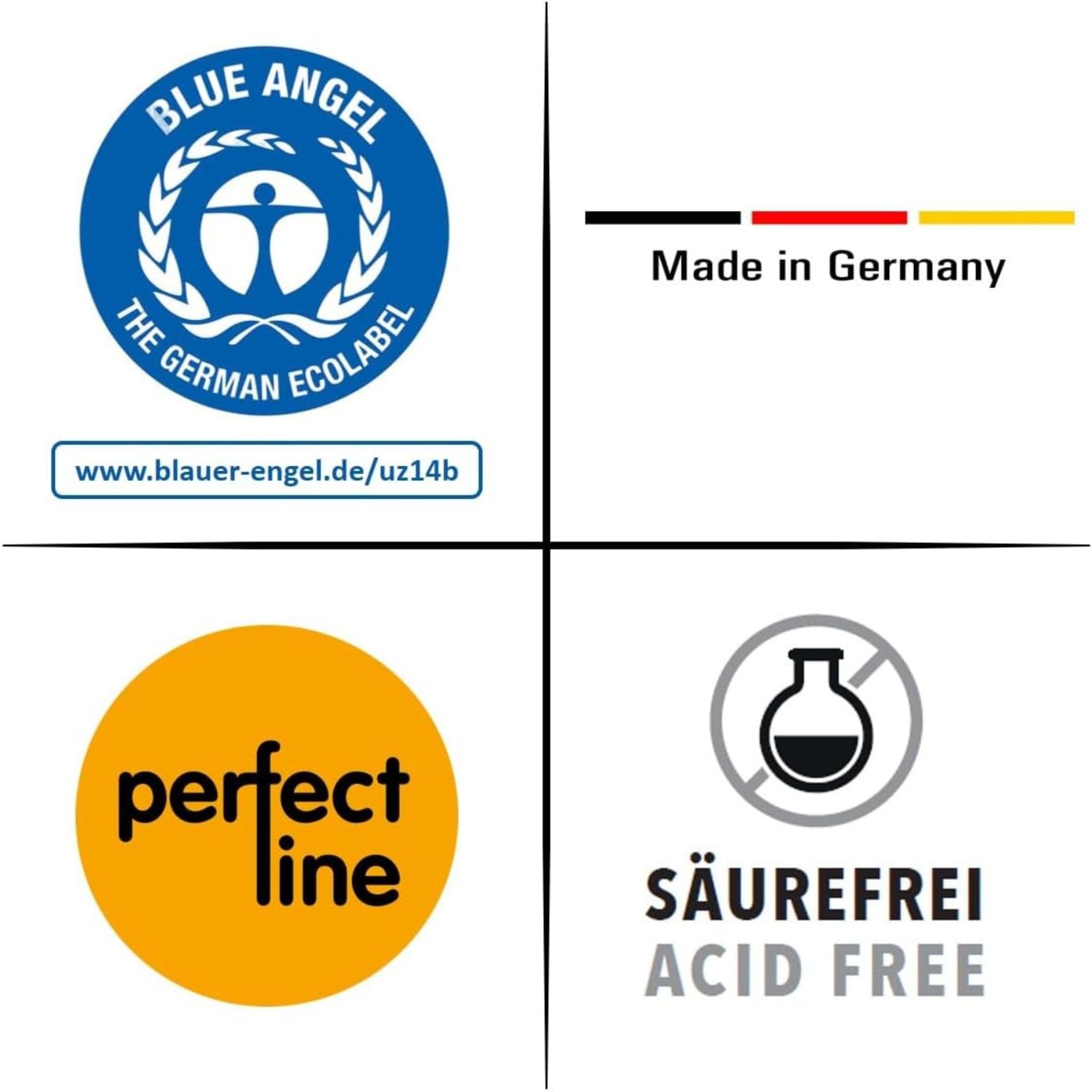 perfect line 3000 separatorów do segregatorów A4, przekładki z kartonu pochodzącego z recyklingu, Made in Germany, 5 kolorów, perforowane