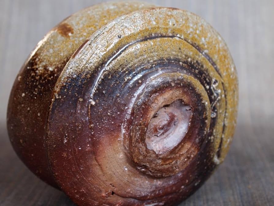 隠崎隆一【師：人間国宝　伊勢崎淳】★備前≪窯変≫茶碗★共箱・布 Amazon.co.jp: 隠崎隆一師 人間国宝 伊勢崎淳備前 ≪窯変≫ 茶碗